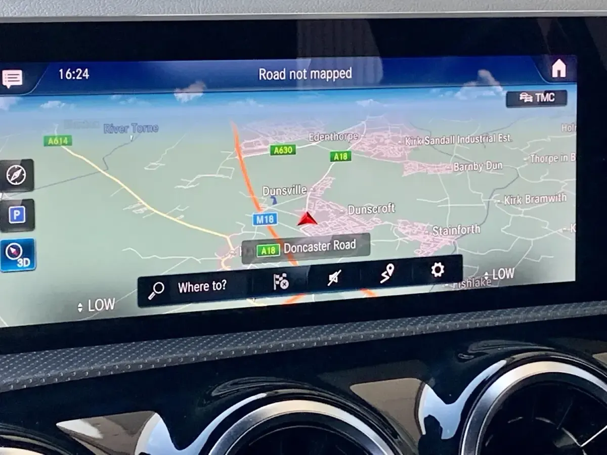 Used Mercedes A200 AMG line 163 HP (119 kW) 2019 Red Hatchback