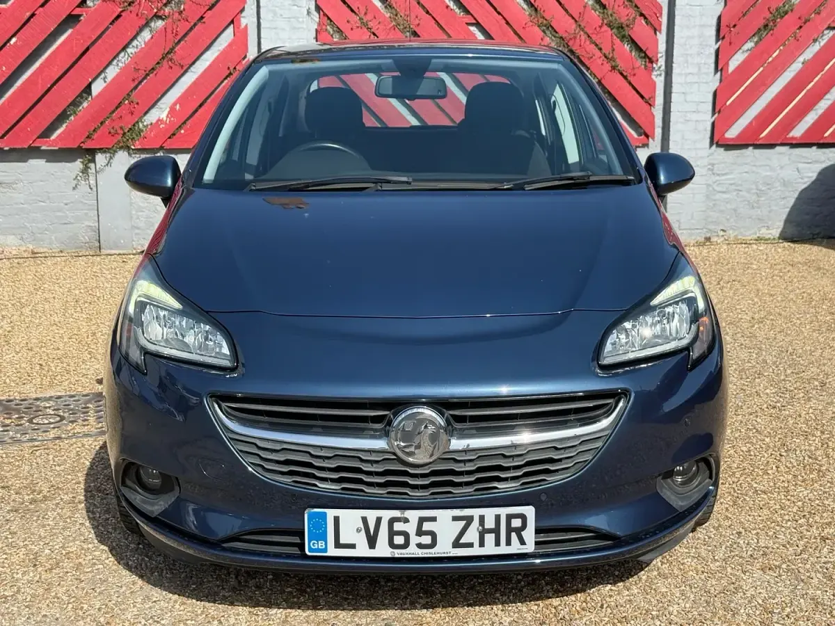 Used Vauxhall Corsa 70 HP (51 kW) 2015 Blue Hatchback