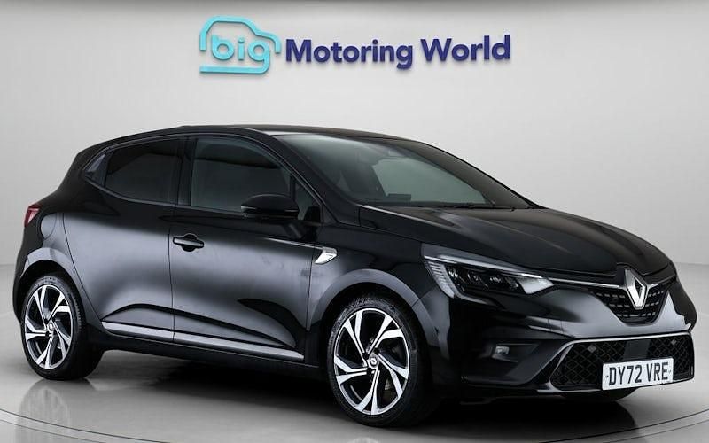 Used Renault Clio V RS Line 90 HP (66 kW) 2023 Black Hatchback