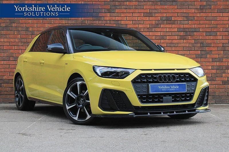 Yellow Used 2020 Audi A1 Sportback S-Line Hatchback | £16,489 (Fair price) - Image 1/4