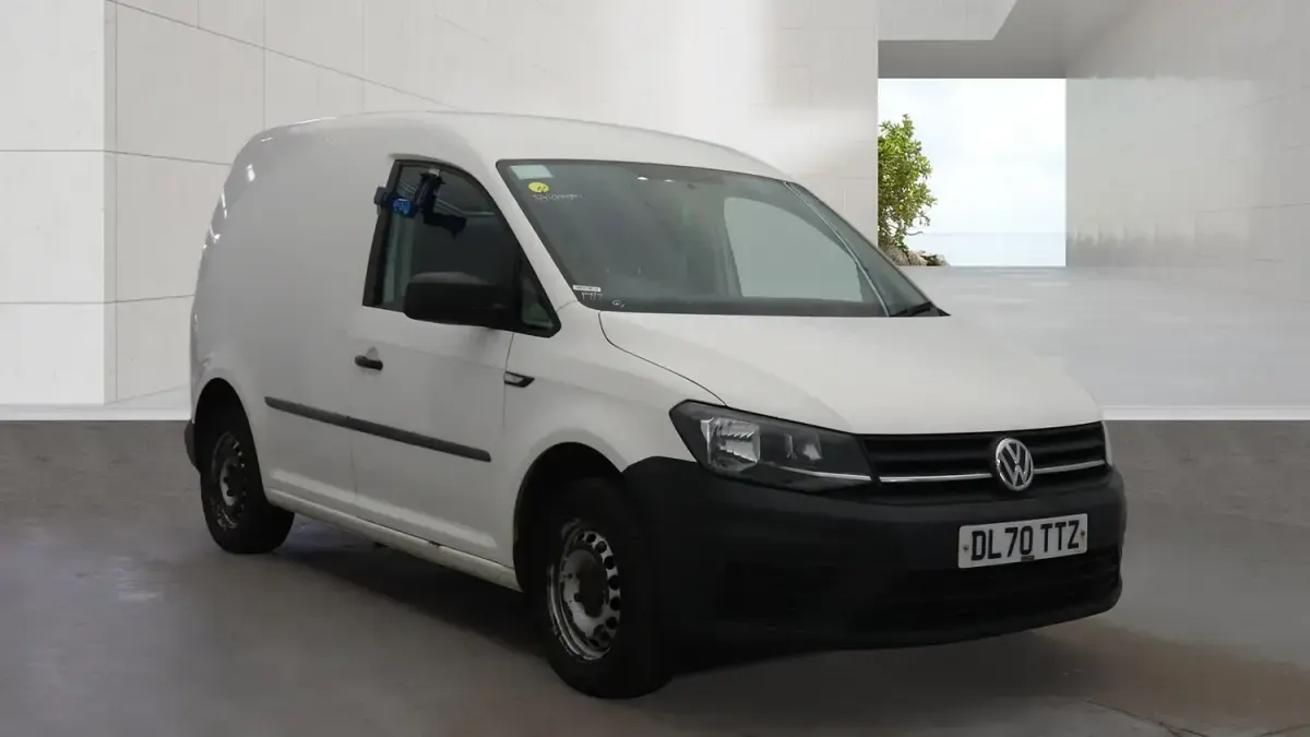 Used VW Caddy Startline 102 HP (75 kW) 2020 White MPV