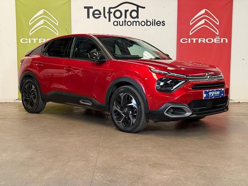 Red Used 2021 Citroën C4 PureTech Hatchback | £14,695 (Fair price) - Image 1/4