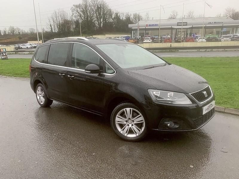 Used Seat Alhambra SE 170 HP (125 kW) 2011 Black MPV