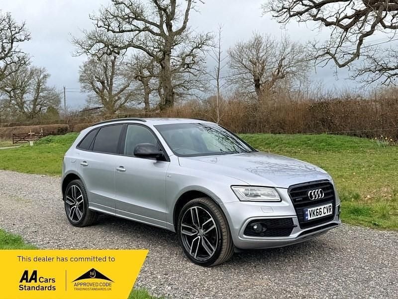 Used Audi Q5 S-line plus 190 HP (139 kW) 2016 Silver SUV