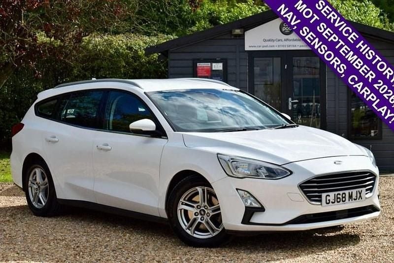 White Used 2018 Ford Focus Zetec Estate | £7,495 (Fair price) - Image 1/1