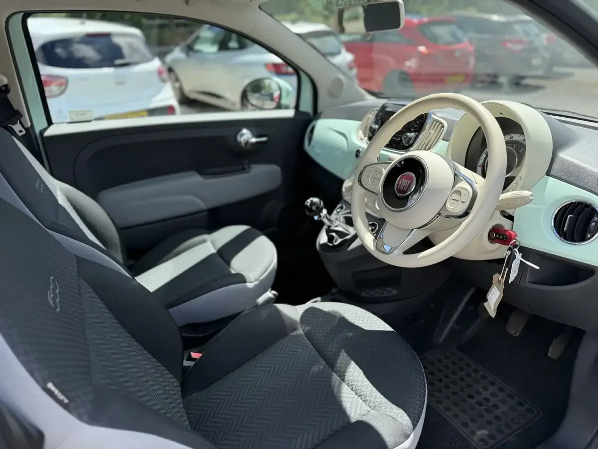 Used Fiat 500 Pop Star 69 HP (50 kW) 2016 Green Hatchback