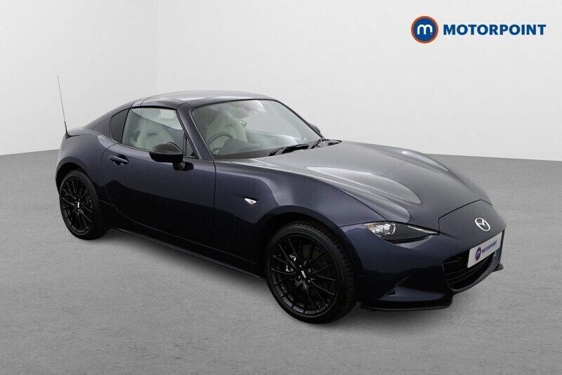 Blue Used 2021 Mazda MX5 Inclusive Cabriolet | £23,449 (Expensive) - Image 1/4