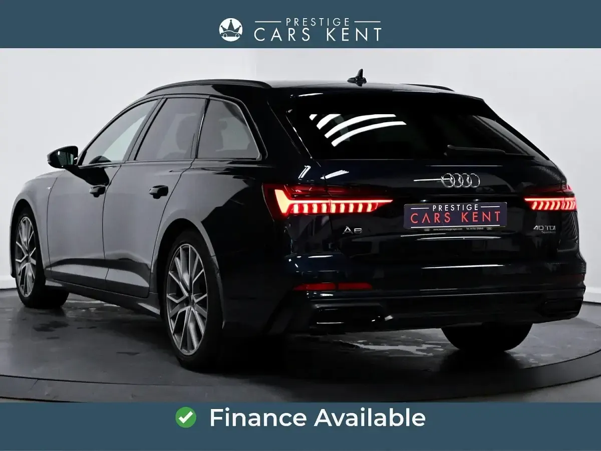 Used Audi A6 Black Edition 204 HP (150 kW) 2023 Blue Estate