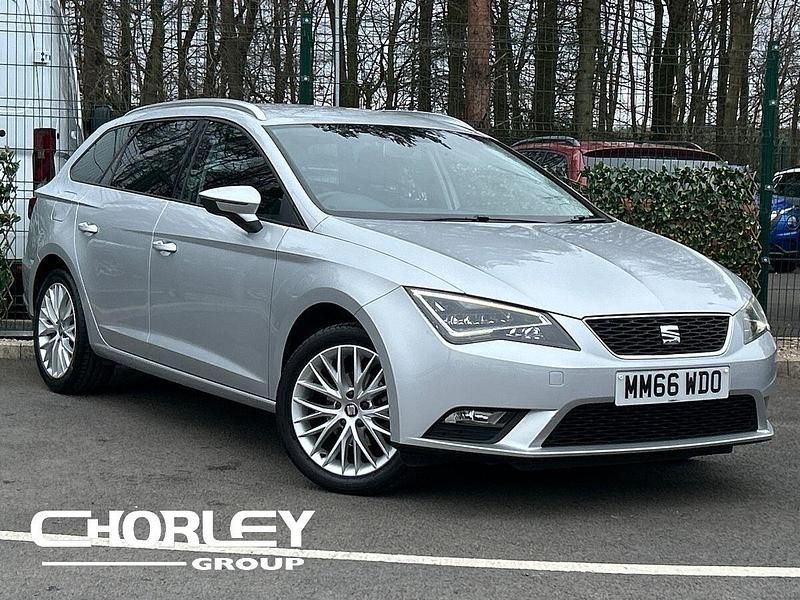 Used Seat Leon Sport 110 HP (80 kW) 2017 Silver Estate