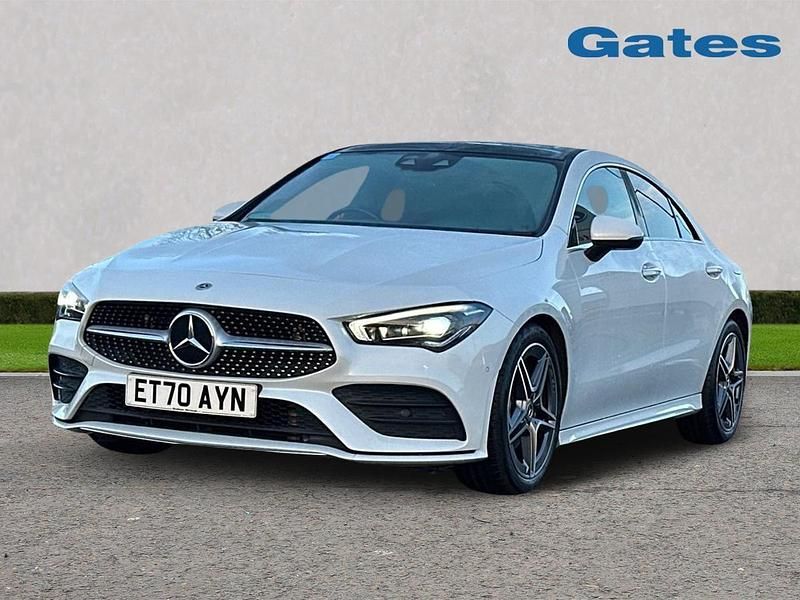 Used Mercedes CLA180 AMG Line Premium Plus 2020 White Sedan