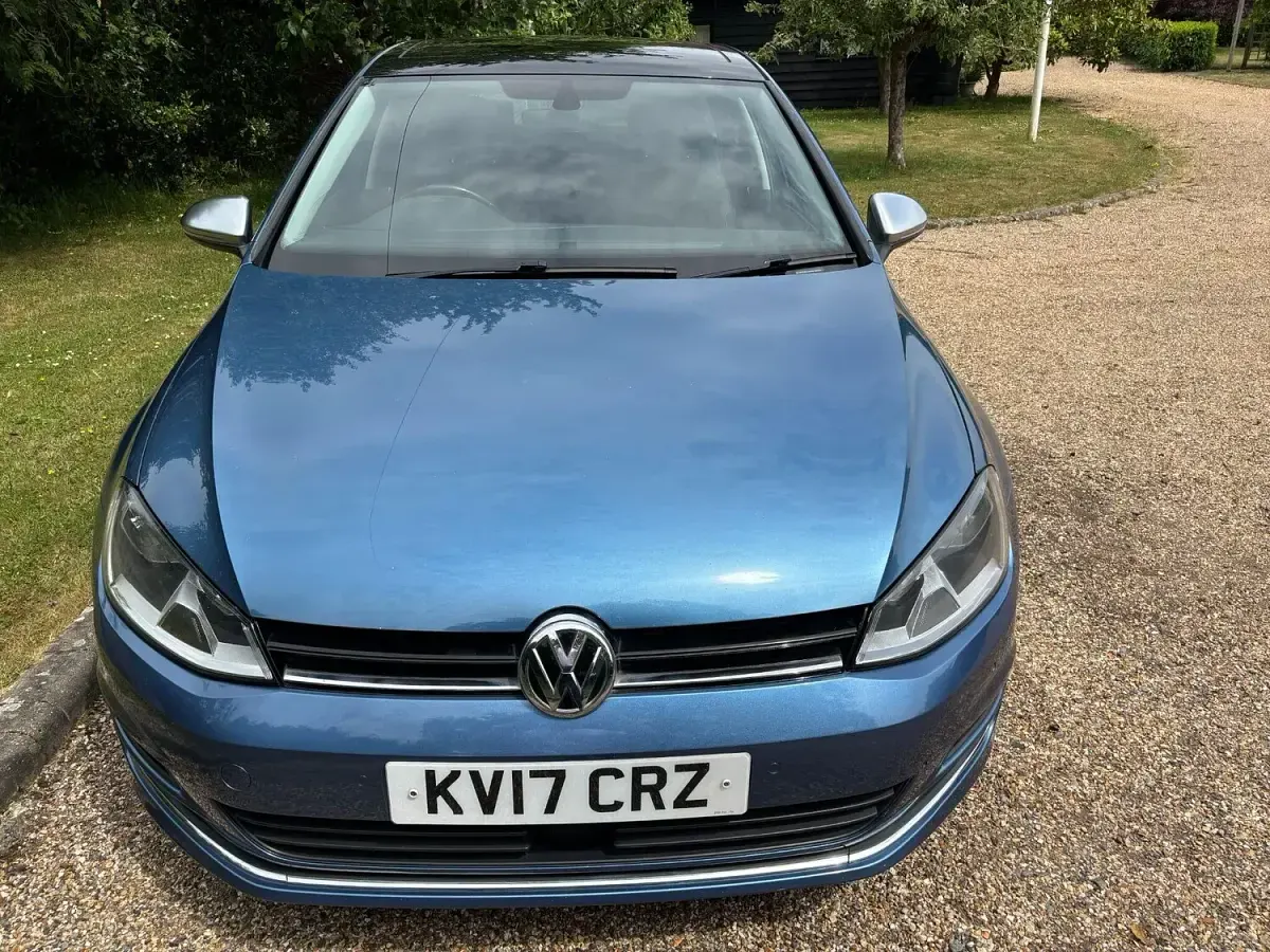 Used VW Golf VII GT 150 HP (110 kW) 2017 Blue Hatchback