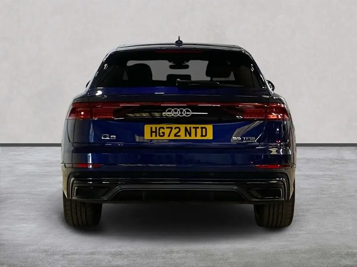 Used Audi Q8 Black Edition 340 HP (250 kW) 2022 Blue SUV