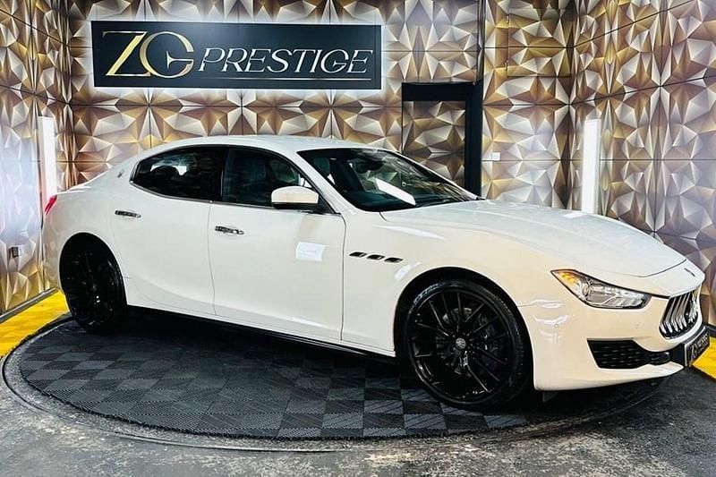 Used Maserati Ghibli 2019 White Sedan