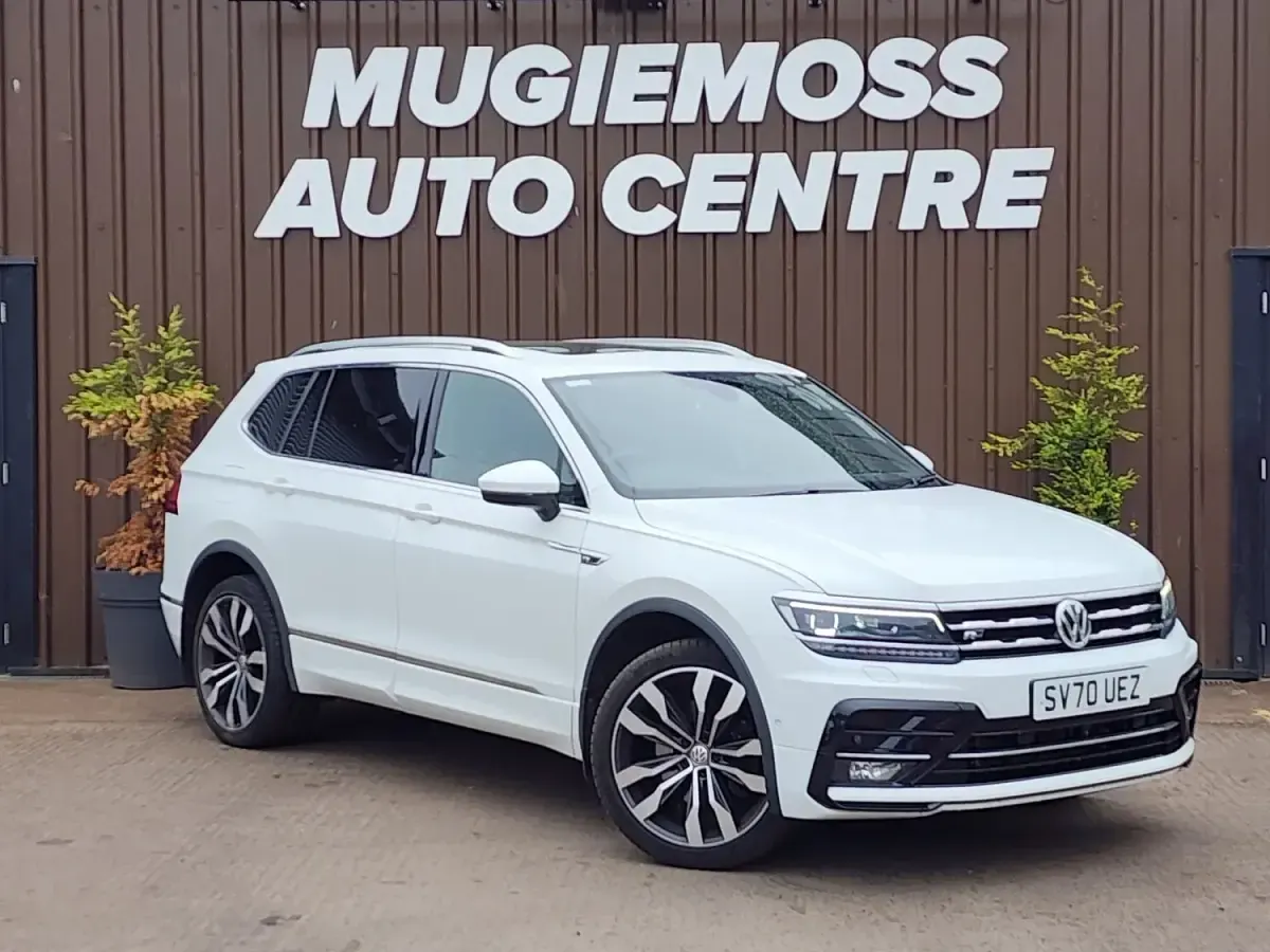 Used VW Tiguan Allspace R-line 2020 White SUV