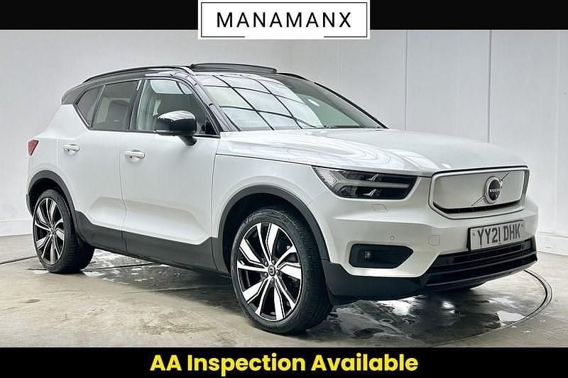Used Volvo XC40 Pro 300 kW (408 HP) 2021 Crystal white SUV
