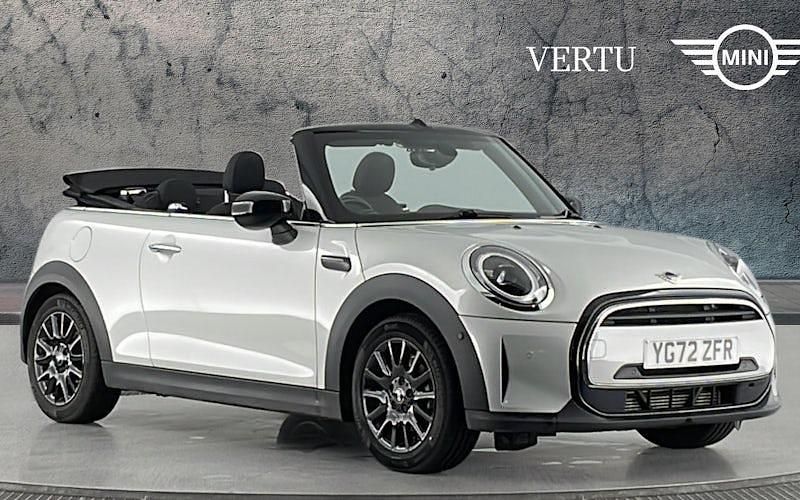 Silver Used 2022 Mini Cooper Cabriolet Classic Cabriolet | £17,181 (Fair price) - Image 1/4