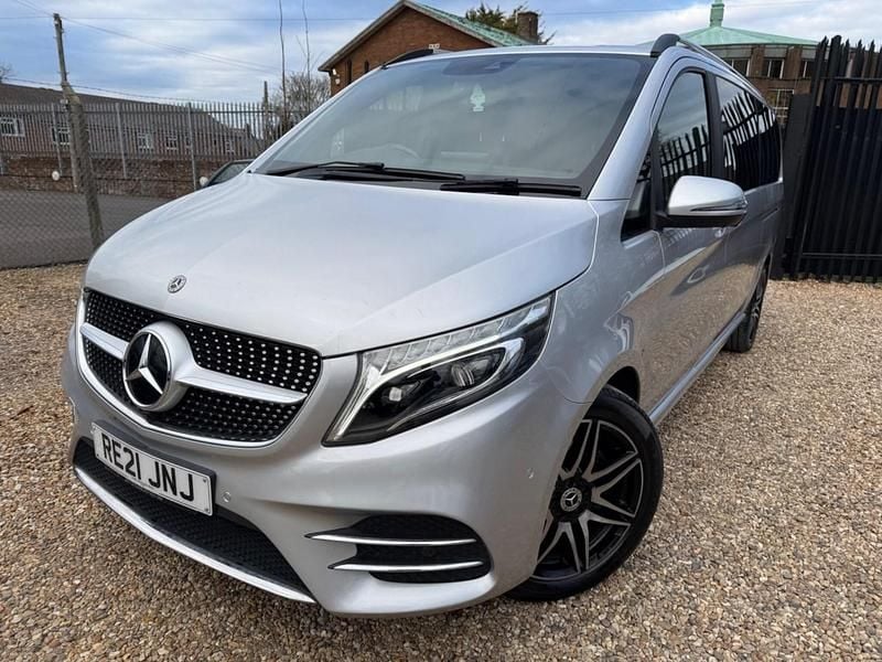Used Mercedes V220 AMG line 163 HP (119 kW) 2021 Silver MPV