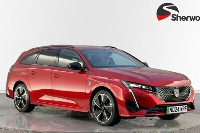 Red Used 2024 Peugeot e-308 SW GTi Estate | £30,990 - Image 1/1