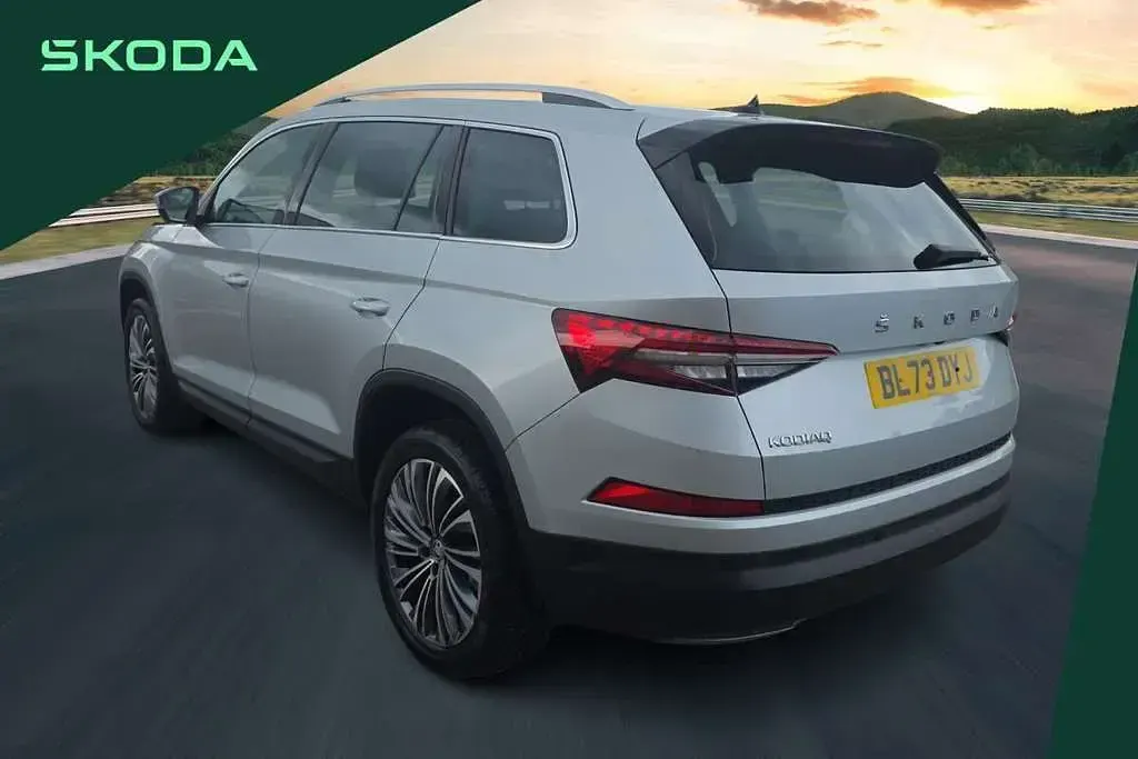Used Skoda Kodiaq SE L Executive 150 HP (110 kW) 2023 Silver SUV