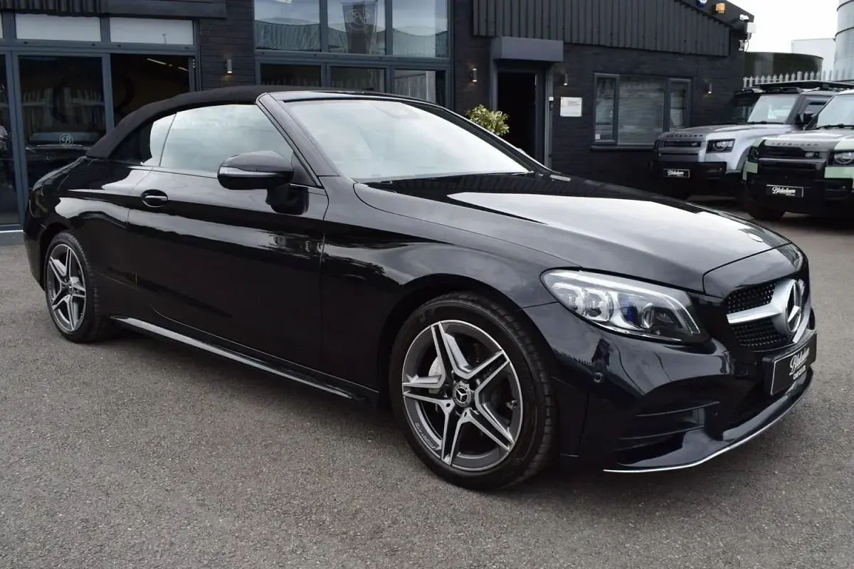 Used Mercedes C200 AMG Line Premium 2020 Black Cabriolet