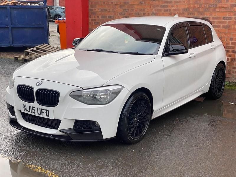 Used BMW 125 M Sport 2015 White Hatchback