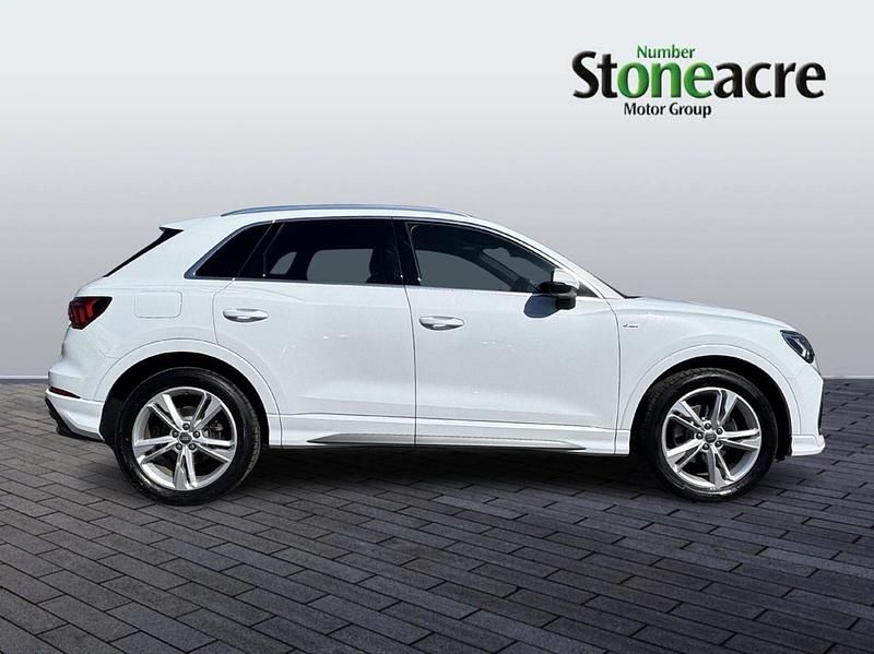 Used Audi Q3 S-Line 150 HP (110 kW) 2020 White SUV