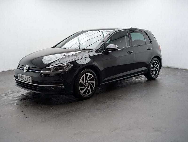 Used VW Golf VII Edition 130 HP (95 kW) 2020 Black Hatchback