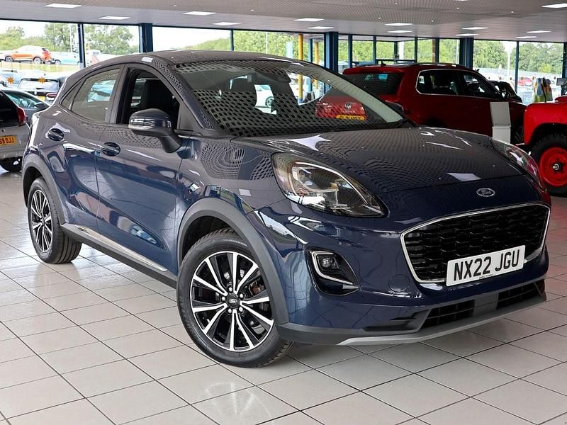Blazer blue Used 2022 Ford Puma Gen-E Titanium SUV | £16,789 (Good price) - Image 1/4