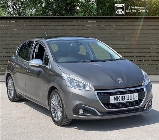 Grey Used 2018 Peugeot 208 Allure Premium Hatchback | £7,495 (Fair price) - Image 1/1