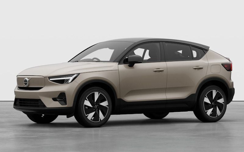 Sand dune New 2025 Volvo EC40 Plus SUV | £52,160 - Image 1/4