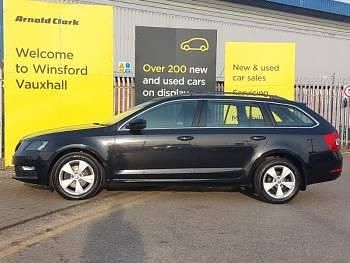 Used Skoda Octavia SE Technology 115 HP (84 kW) 2019 Black Estate