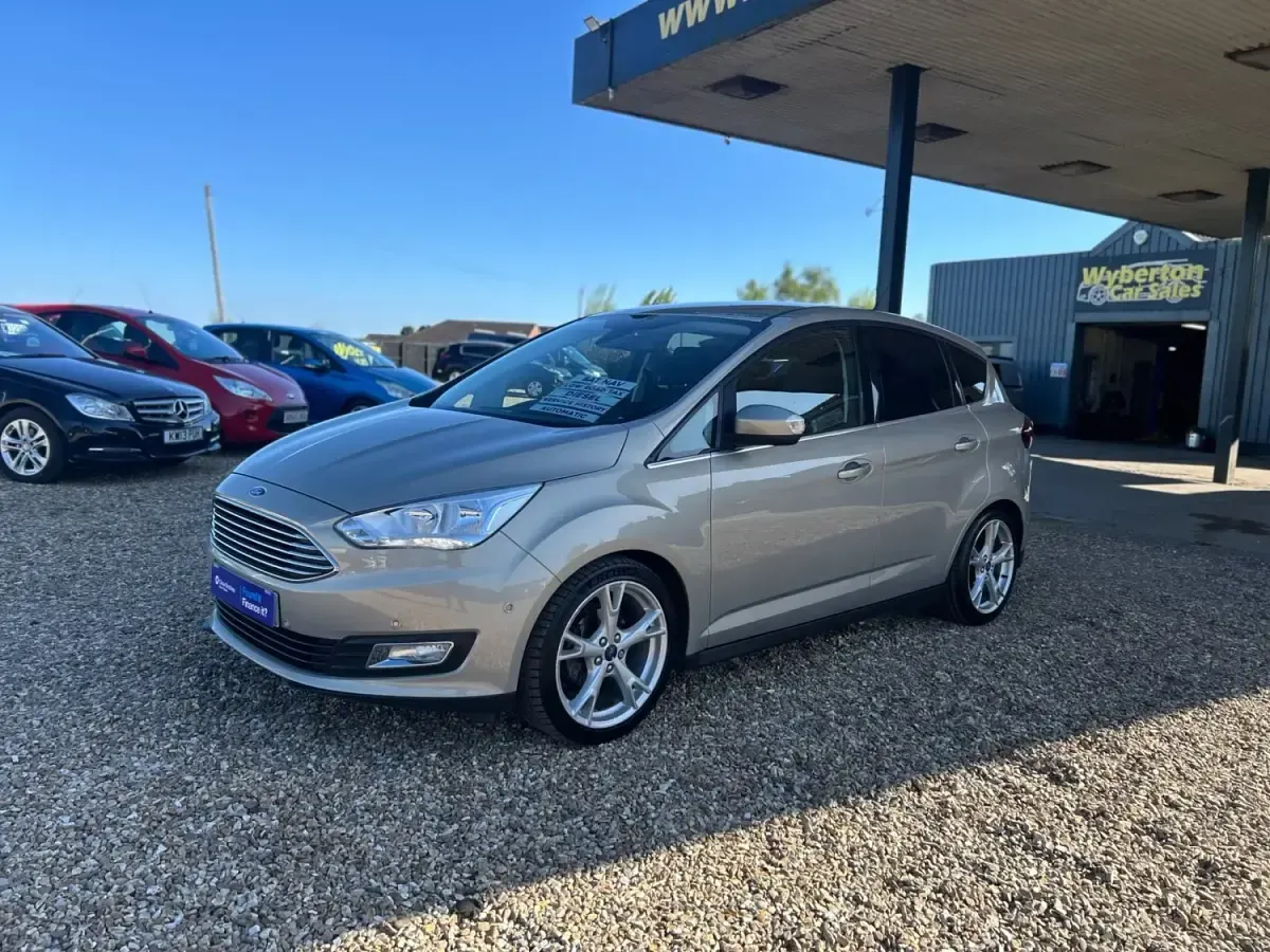 Używany Ford C-MAX Titanium 2016 Srebrny Minivan