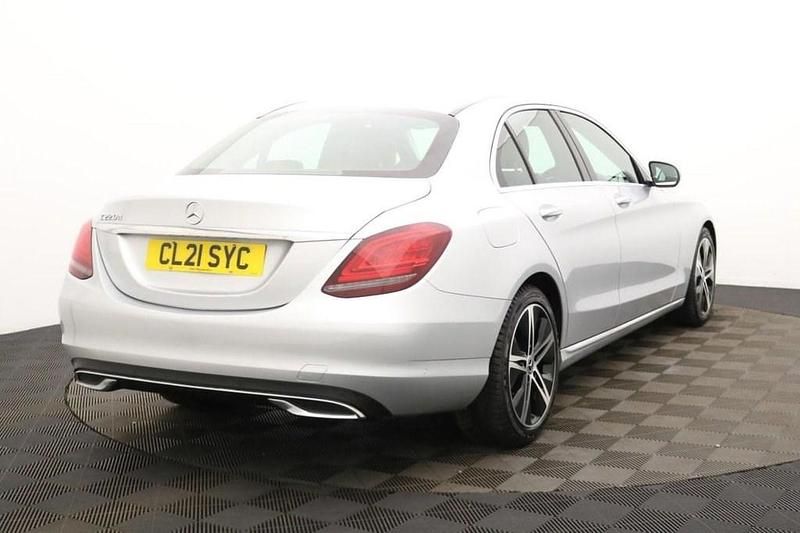 Used Mercedes C220 Sport Edition 194 HP (142 kW) 2021 Silver Sedan