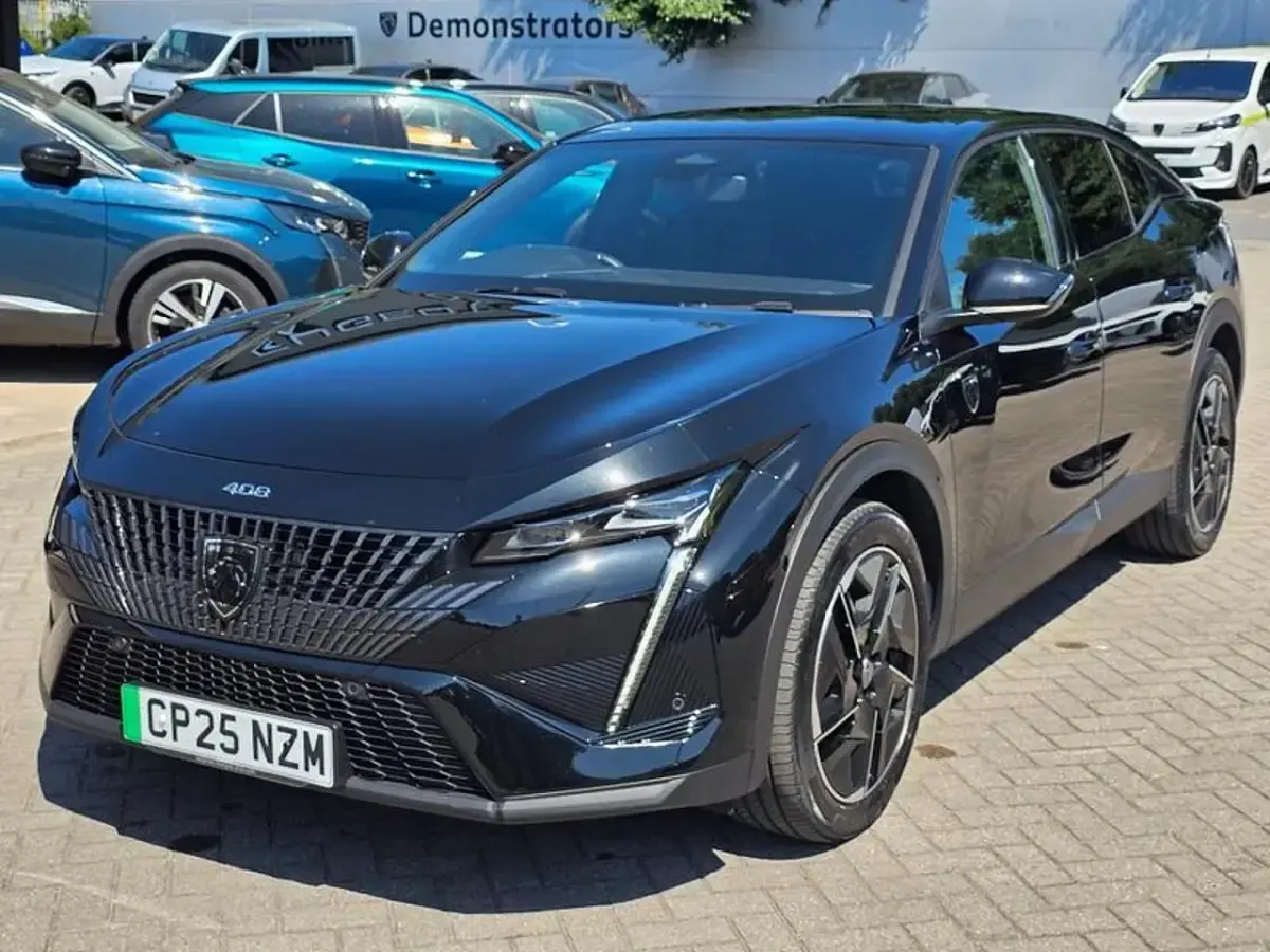 Used Peugeot e-408 GT 152 kW (207 HP) 2025 Black SUV