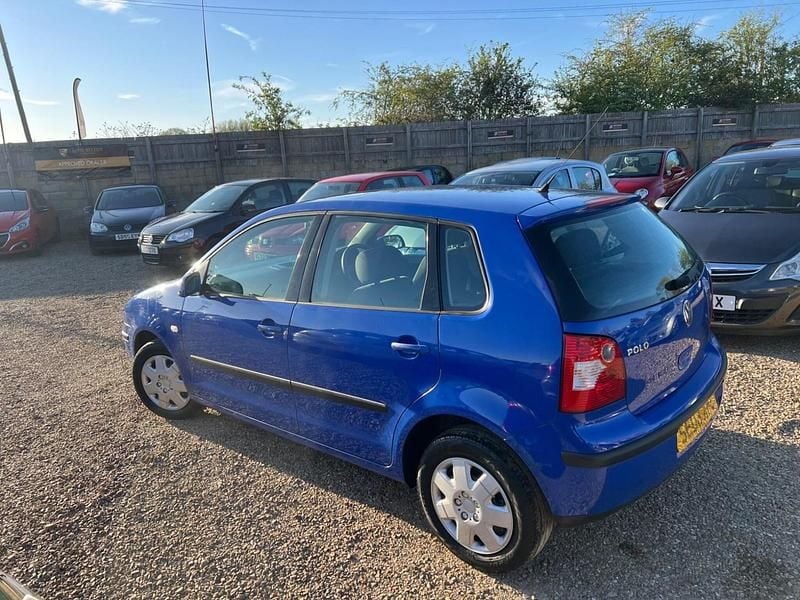Used VW Polo SE 75 HP (55 kW) 2003 Blue Hatchback