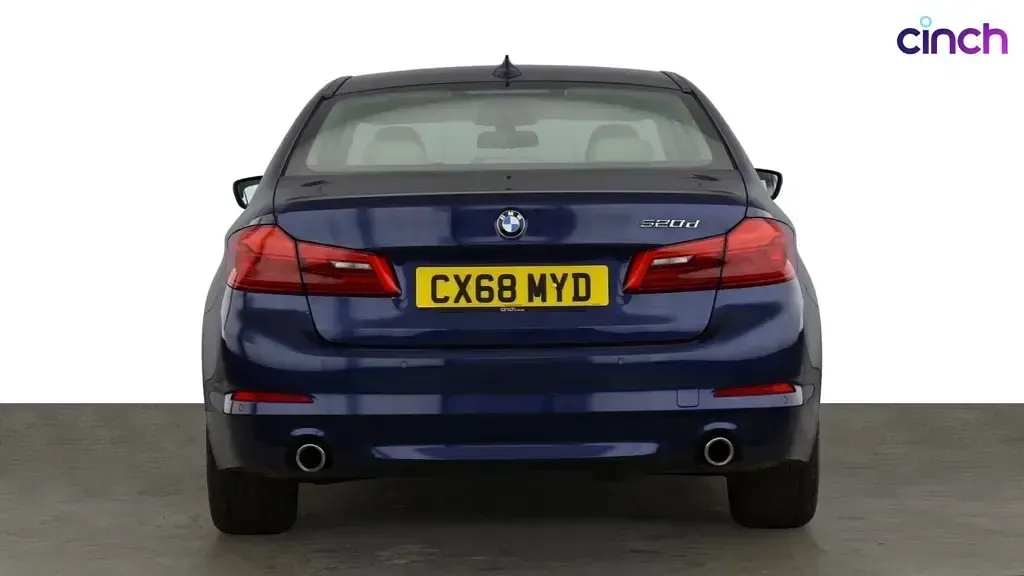 Used BMW 520 2018 Blue Sedan