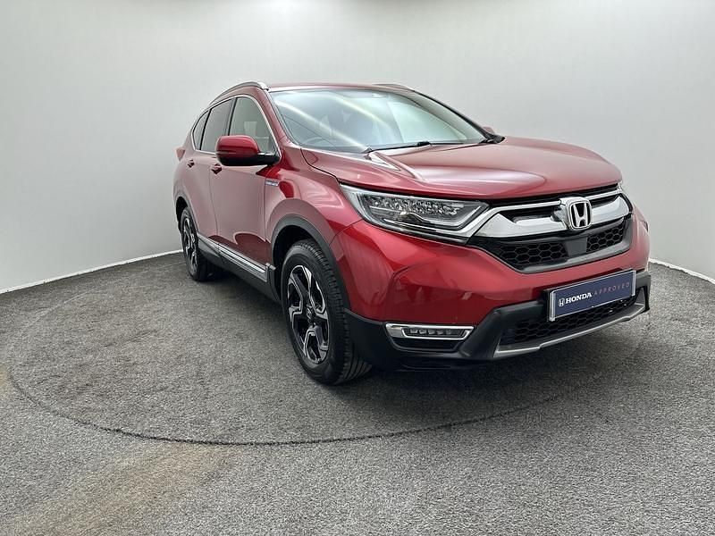 Used Honda CR-V Hybrid 184 HP (135 kW) 2020 Premium crystal red SUV