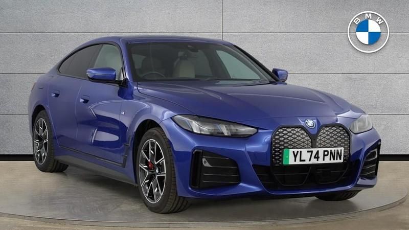 Blue Used 2025 BMW i4 M Sport Sedan | £41,000 (Good price) - Image 1/4
