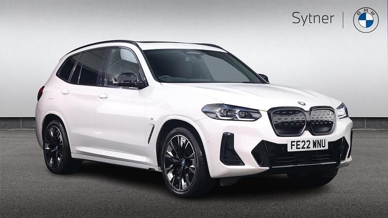 White Used 2022 BMW iX3 M Sport SUV | £31,000 (Fair price) - Image 1/4