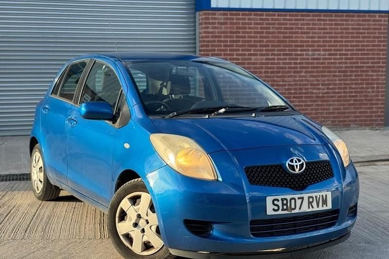Used Toyota Yaris T3 69 HP (50 kW) 2007 Blue Hatchback