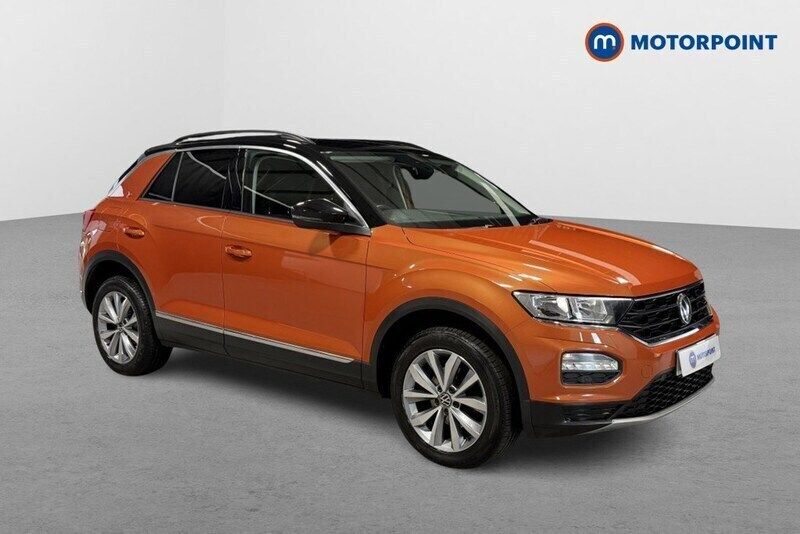 Orange Used 2020 VW T-Roc Design SUV | £18,499 (Fair price) - Image 1/4