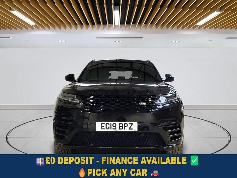 Black Used 2019 Land Rover Range Rover Velar R-Dynamic SUV | £17,949 (Good price) - Image 1/4