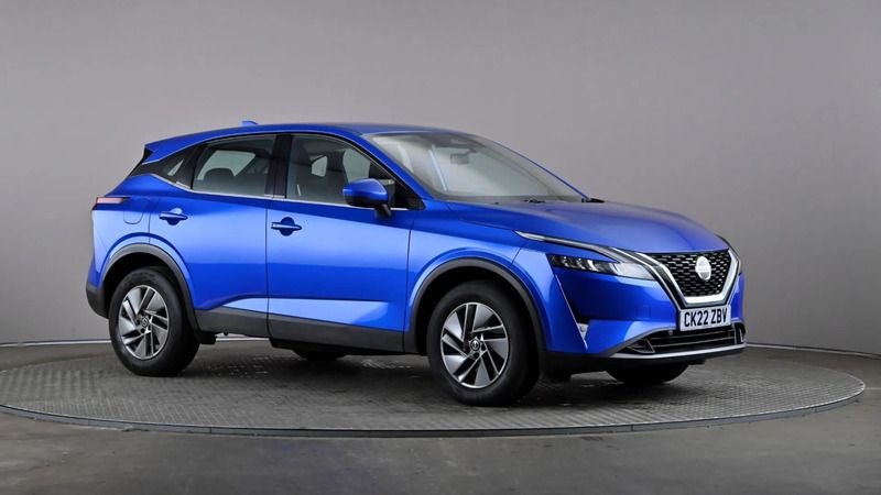 Blue Used 2022 Nissan Qashqai Acenta Premium SUV | £14,598 (Super price) - Image 1/4