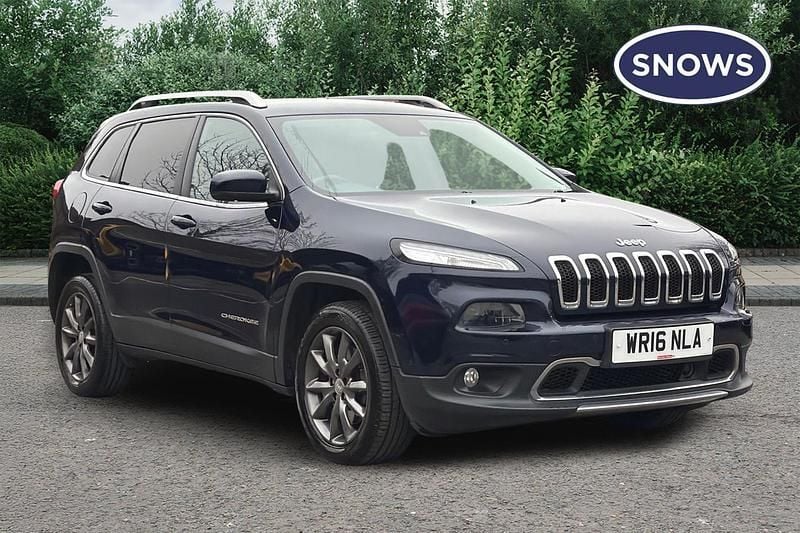 Used Jeep Cherokee Limited 200 HP (147 kW) 2016 Blue SUV