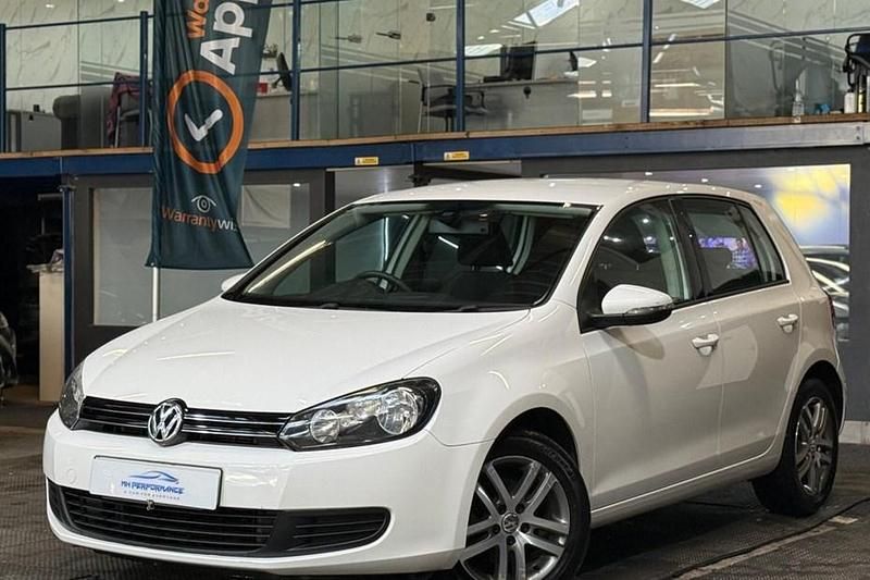White Used 2010 VW Golf VI SE Hatchback | £4,995 (A bit pricey) - Image 1/1