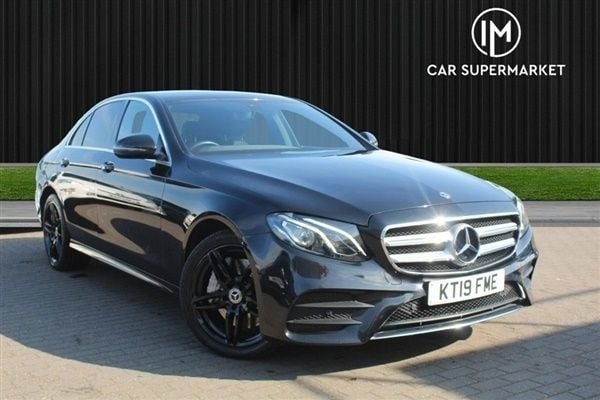 Black Used 2019 Mercedes E400 AMG line Sedan | £20,985 (Good price) - Image 1/1
