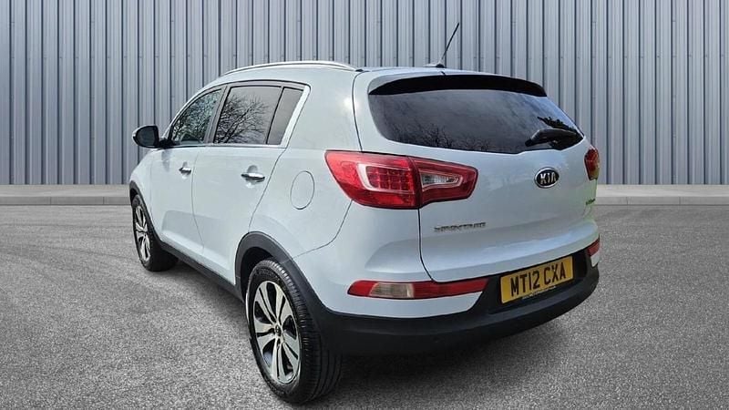 Used Kia Sportage 115 HP (84 kW) 2012 White SUV