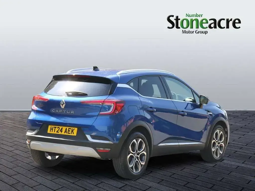 Used Renault Captur Techno 91 HP (66 kW) 2024 Blue SUV
