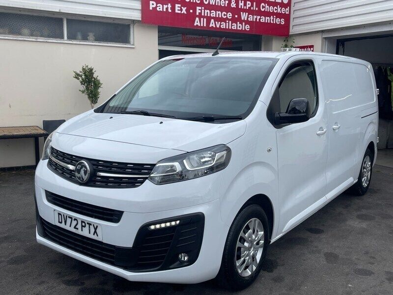 White Used 2022 Vauxhall Vivaro Sportive Van | £13,995 (Fair price) - Image 1/4