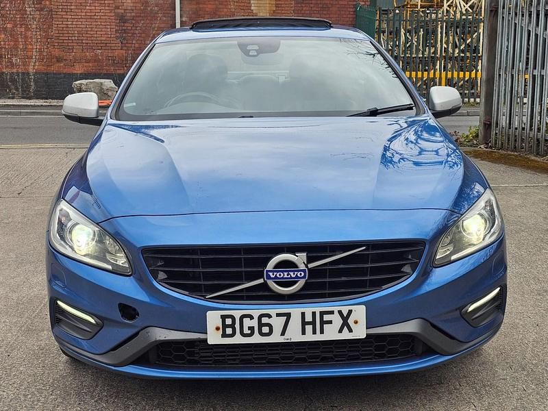 Used Volvo S60 R-Design 2017 Blue Sedan
